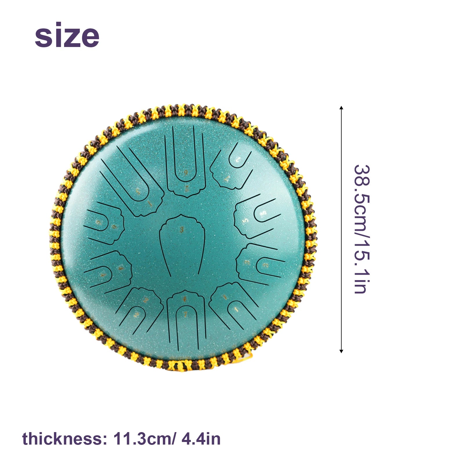 Balmy Rain Drum 15 Inch 21 Notes™